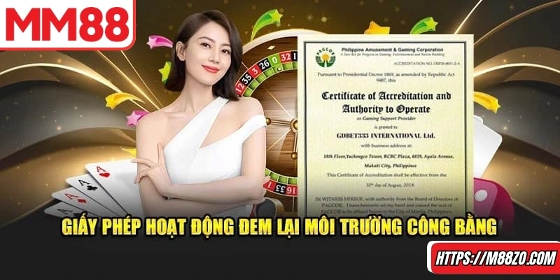 Giấy phép thể hiện rõ quyền lợi được giữ gìn, giao dịch minh bạch