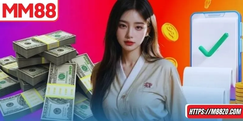 Hệ thống hiển thị số dư và phương thức có thể chọn